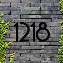 Load image into Gallery viewer, Custom Metal House Numbers - 14 Color Options
