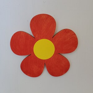 Unfinished Wood Flower Shape - Spring - Craft - up to 24" DIY