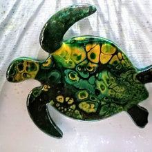 Load image into Gallery viewer, Unfinished Wood Sea Turtle Shape - Ocean - Nursery - Craft - up to 24&quot; DIY
