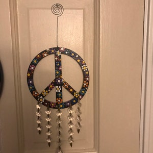 Unfinished Wood Peace Symbol Shape - Craft - up to 24" DIY