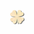 Shamrock Unfinished Wooden Craft Lucky Four Leaf Clover up to 24"  DIY