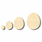 Unfinished Wooden Craft Easter Eggs up to 24"  DIY