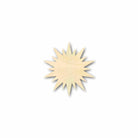 Unfinished Wooden Sun Star Shape - Space - Nursery - Craft - up to 24&quot;  DIY