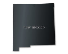 Load image into Gallery viewer, Metal New Mexico Wall Art - Custom Metal US State Sign - 14 Color Options
