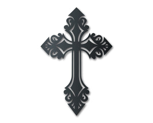 Metal Cross Wall Art - 14 Color Options