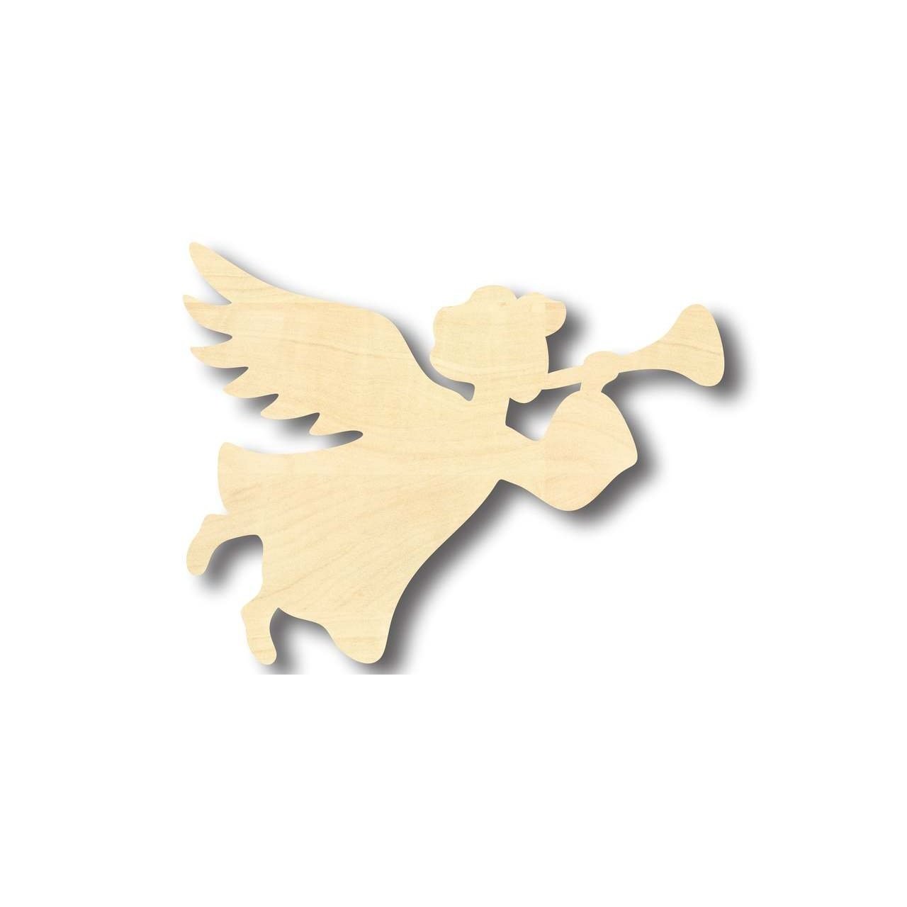 Unfinished Wooden Angel Shape - Heaven - Christmas - Craft - up to 24" DIY-24 Hour Crafts