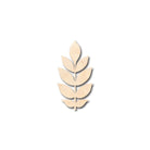Unfinished Wooden Ash Leaf Shape - Craft - up to 24" DIY-24 Hour Crafts