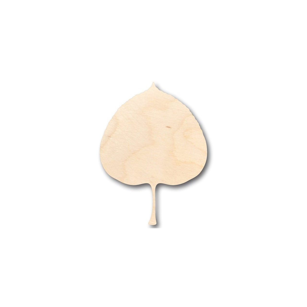 Unfinished Wooden Aspen Leaf Shape - Craft - up to 24" DIY-24 Hour Crafts
