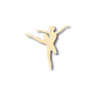 Unfinished Wooden Ballerina Dancer Shape - Craft- up to 24" DIY-24 Hour Crafts