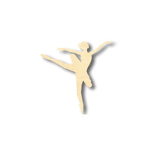 Load image into Gallery viewer, Unfinished Wooden Ballerina Dancer Shape - Craft- up to 24&quot; DIY-24 Hour Crafts
