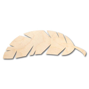 Unfinished Wooden Banana Leaf Shape - Craft - up to 24" DIY-24 Hour Crafts