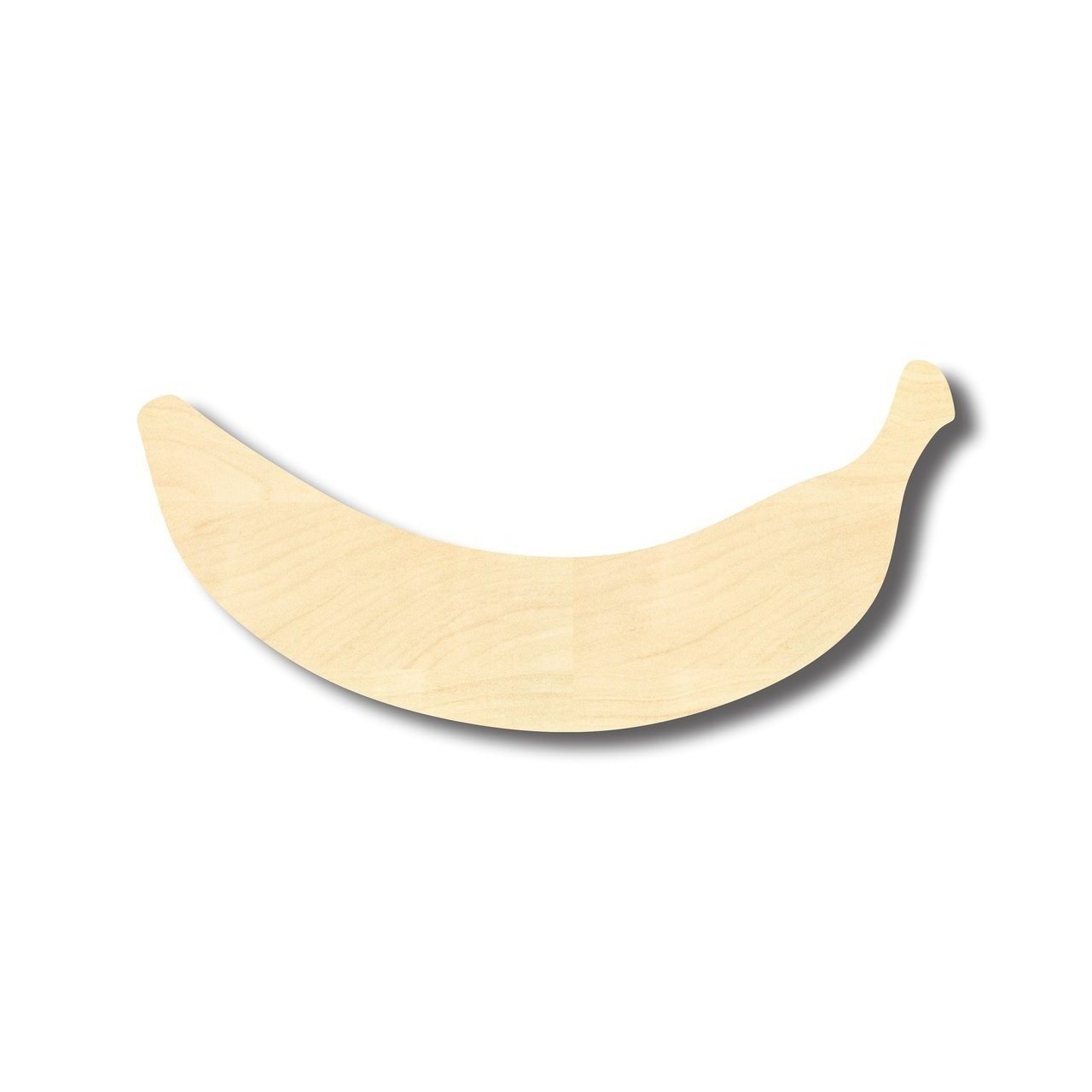 Unfinished Wooden Banana Shape - Fruit - Craft- up to 24" DIY-24 Hour Crafts
