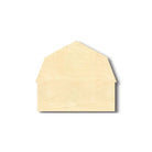 Unfinished Wooden Barn Farm Shape - Craft - up to 24" DIY-24 Hour Crafts