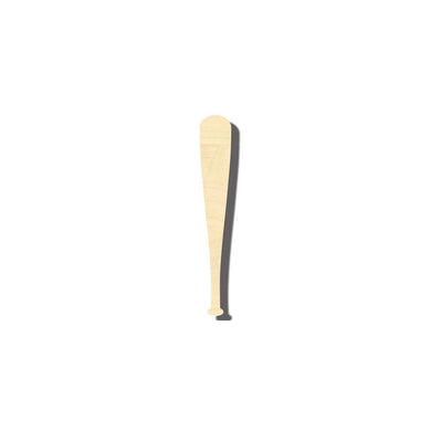 Unfinished Wooden Baseball Bat Shape - Sports - Kids Room Decor - up to 24