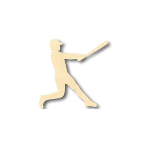 Unfinished Wooden Baseball Player Shape - Sports - Kids Room Decor - up to 24" DIY-24 Hour Crafts