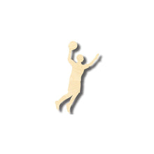 Load image into Gallery viewer, Unfinished Wooden Basketball Player Shape - Sports - Kids Room Decor - up to 24&quot; DIY-24 Hour Crafts
