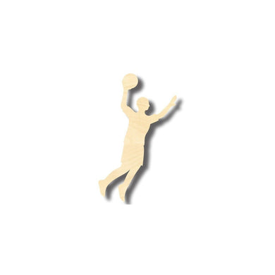 Unfinished Wooden Basketball Player Shape - Sports - Kids Room Decor - up to 24