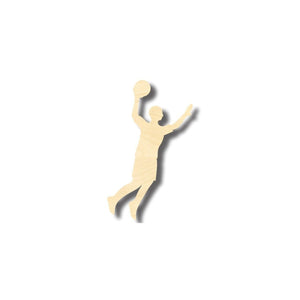 Unfinished Wooden Basketball Player Shape - Sports - Kids Room Decor - up to 24" DIY-24 Hour Crafts
