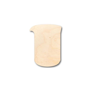 Unfinished Wooden Beaker Shape - Chemistry - Craft - up to 24" DIY-24 Hour Crafts