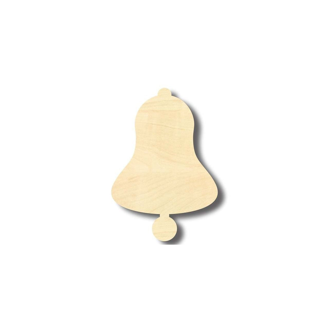 Unfinished Wooden Bell Shape - Craft - up to 24