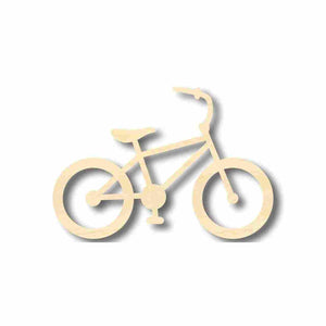 Unfinished Wooden Bicycle Bike Shape - Craft - up to 24" DIY-24 Hour Crafts