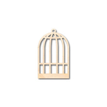 Load image into Gallery viewer, Unfinished Wooden Birdcage Shape - Craft - up to 24&quot; DIY-24 Hour Crafts
