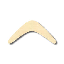 Load image into Gallery viewer, Unfinished Wooden Boomerang Wood Shape - Craft - up to 24&quot; DIY-24 Hour Crafts
