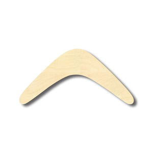 Unfinished Wooden Boomerang Wood Shape - Craft - up to 24" DIY-24 Hour Crafts