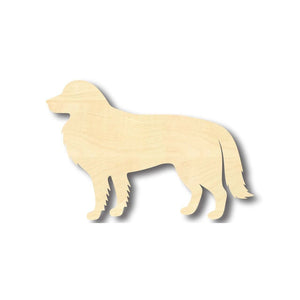 Unfinished Wooden Border Collie Dog Shape - Animal - Pet - Craft - up to 24" DIY-24 Hour Crafts