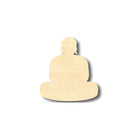Unfinished Wooden Buddha Shape - Religion - Craft- up to 24" DIY-24 Hour Crafts