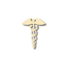 Unfinished Wooden Caduceus Shape - Medicine - Craft- up to 24" DIY-24 Hour Crafts