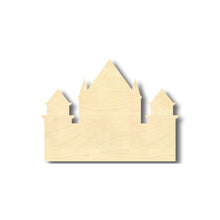 Load image into Gallery viewer, Unfinished Wooden Castle Shape - Middle Ages - Craft - up to 24&quot; DIY-24 Hour Crafts
