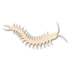 Unfinished Wooden Centipede Shape - Insect - Wildlife - Craft - up to 24" DIY-24 Hour Crafts