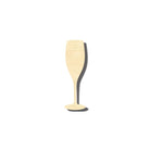 Unfinished Wooden Champagne Glass Shape - Party Decor - Craft - up to 24" DIY-24 Hour Crafts