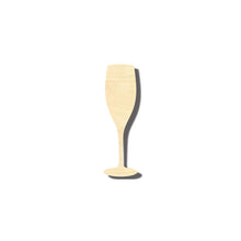 Load image into Gallery viewer, Unfinished Wooden Champagne Glass Shape - Party Decor - Craft - up to 24&quot; DIY-24 Hour Crafts

