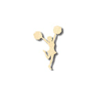 Unfinished Wooden Cheerleader Shape - Girl's Room Decor DIY - Craft- up to 24" DIY-24 Hour Crafts