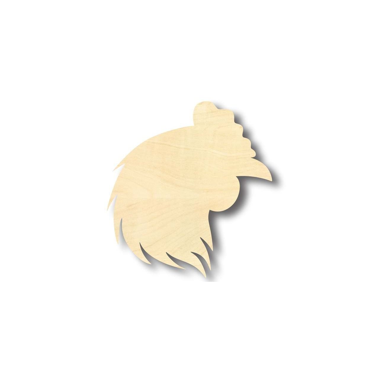 Unfinished Wooden Chicken Shape - Farm Animal - Craft - up to 24" DIY-24 Hour Crafts