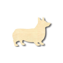 Load image into Gallery viewer, Unfinished Wooden Corgi Dog Shape - Animal - Pet - Craft - up to 24&quot; DIY-24 Hour Crafts
