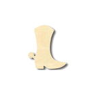 Unfinished Wooden Cowboy Boot Shape - Western - Craft - up to 24" DIY-24 Hour Crafts
