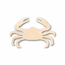 Load image into Gallery viewer, Unfinished Wooden Crab Shape - Ocean - Nursery - Craft - up to 24&quot; DIY-24 Hour Crafts
