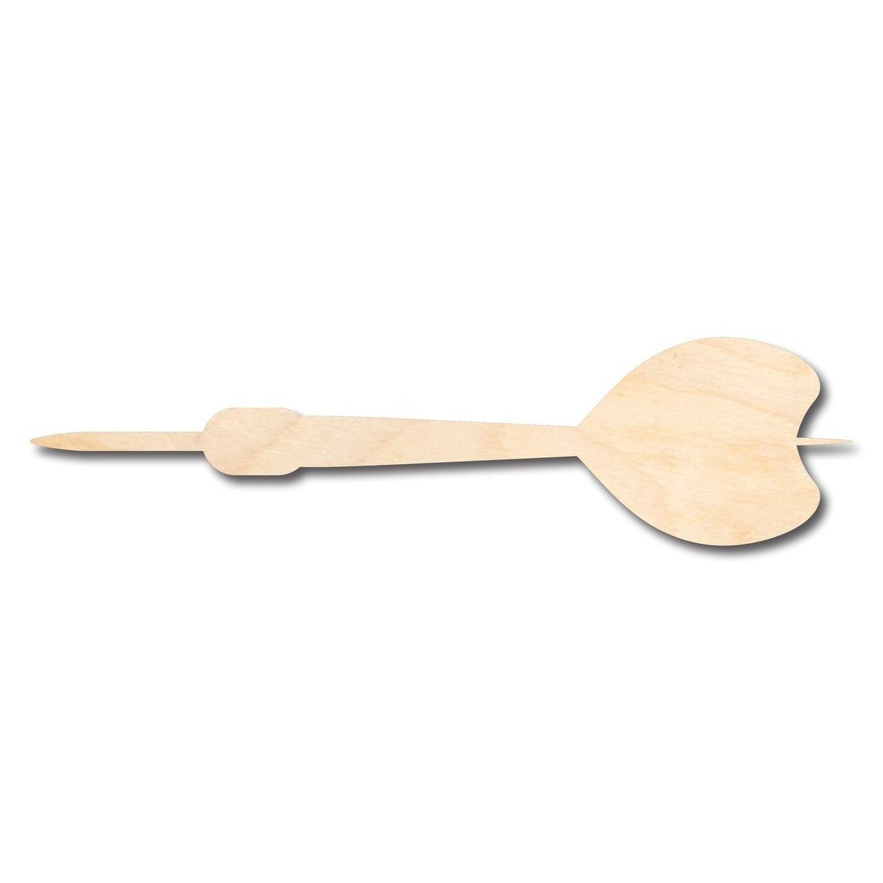 Unfinished Wooden Dart Shape - Craft - up to 24" DIY-24 Hour Crafts