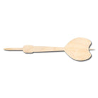 Unfinished Wooden Dart Shape - Craft - up to 24" DIY-24 Hour Crafts