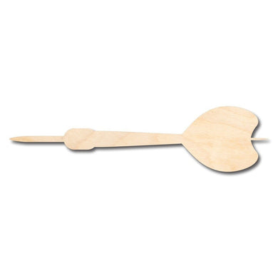 Unfinished Wooden Dart Shape - Craft - up to 24