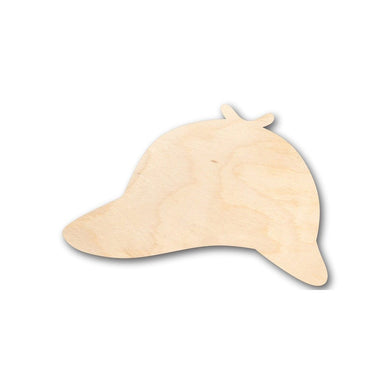 Unfinished Wooden Detective Hat Shape - Craft - up to 24