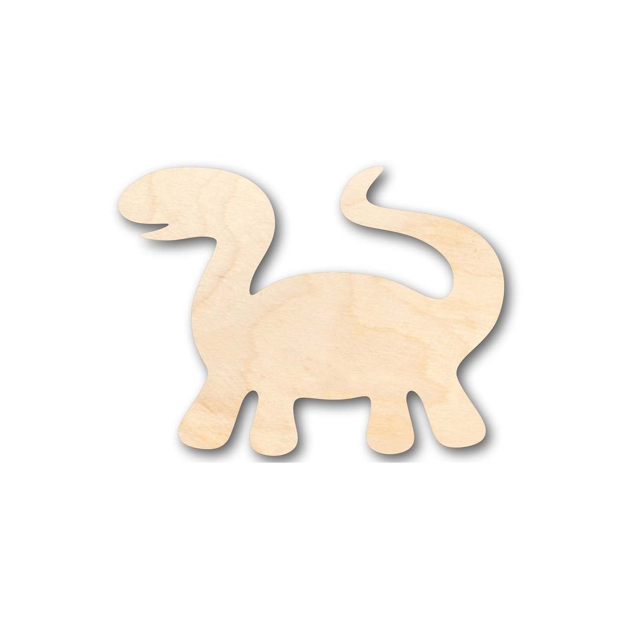 Unfinished Wooden Dinosaur Shape - Craft - up to 24" DIY-24 Hour Crafts