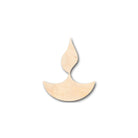 Unfinished Wooden Diwali Shape - Craft - up to 24" DIY-24 Hour Crafts