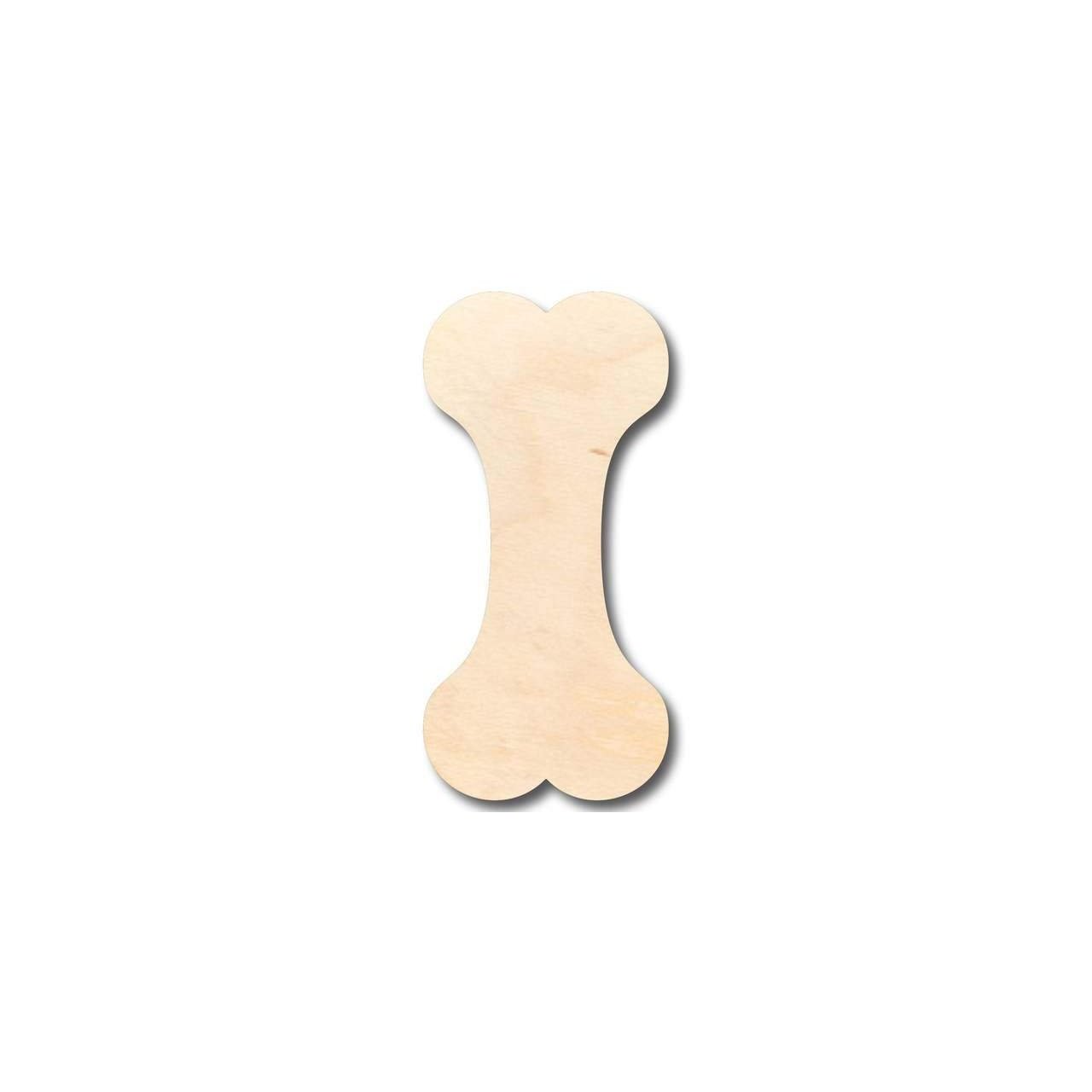 Unfinished Wooden Dog Bone Shape - Animal - Pet - Craft - up to 24" DIY-24 Hour Crafts