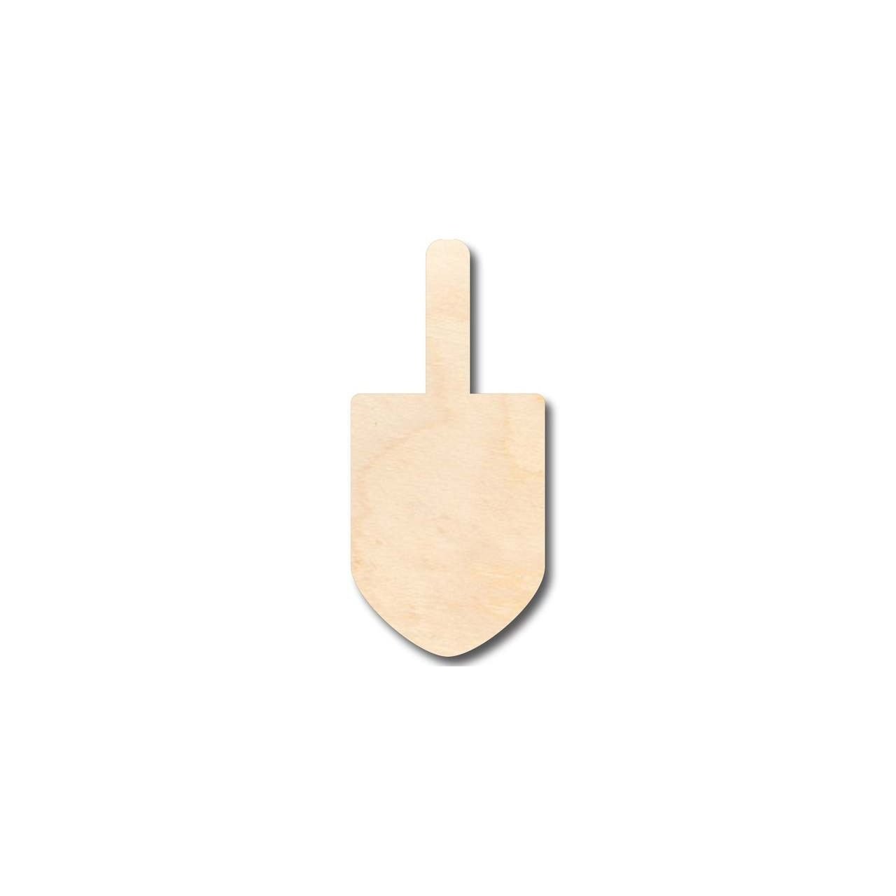 Unfinished Wooden Dreidel Shape - Hanukkah - Craft - up to 24" DIY-24 Hour Crafts