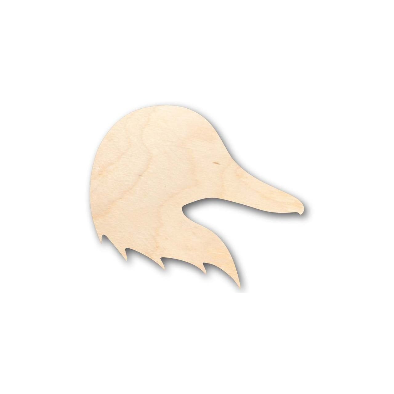 Unfinished Wooden Duck Head Shape - Animal - Wildlife - Craft - up to 24" DIY-24 Hour Crafts