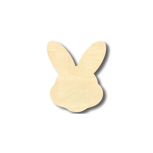 wood easter shape bunny